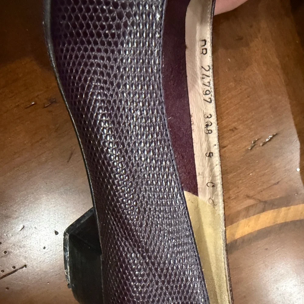 Salvatore‎ Ferragamo Dark Textured Loafers